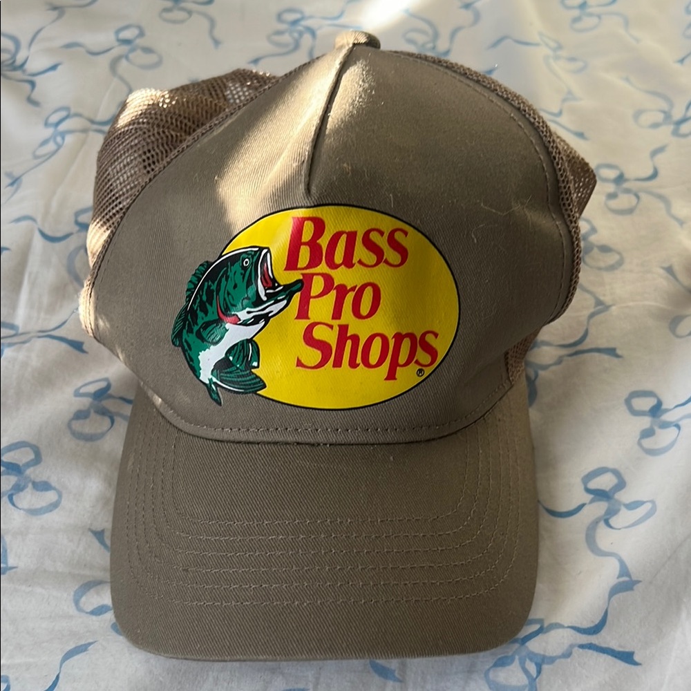 Bass Pro Shops Tan Fishing Cap
